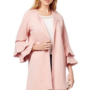 Kensie Pink Ponte Jacket (M)